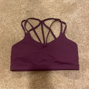 Born primitive purple sports bra
